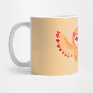 The little cute orange owl- for Men or Women Kids Boys Girls love owl Mug